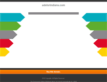 Tablet Screenshot of links.adsforindians.com